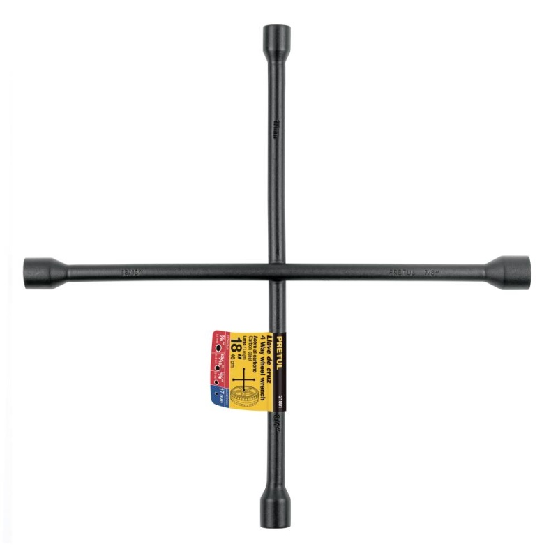 Llave de Cruz 18'' Fijo Pretul 21801