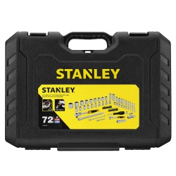 Juego de Herramientas 1/4" - 1/2" 72 Piezas Stanley STMT82831-LA