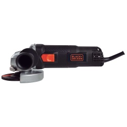 Amoladora Angular 4 1/2” (115mm) 820W 11000 rpm Black + Decker BDEG820-B2C