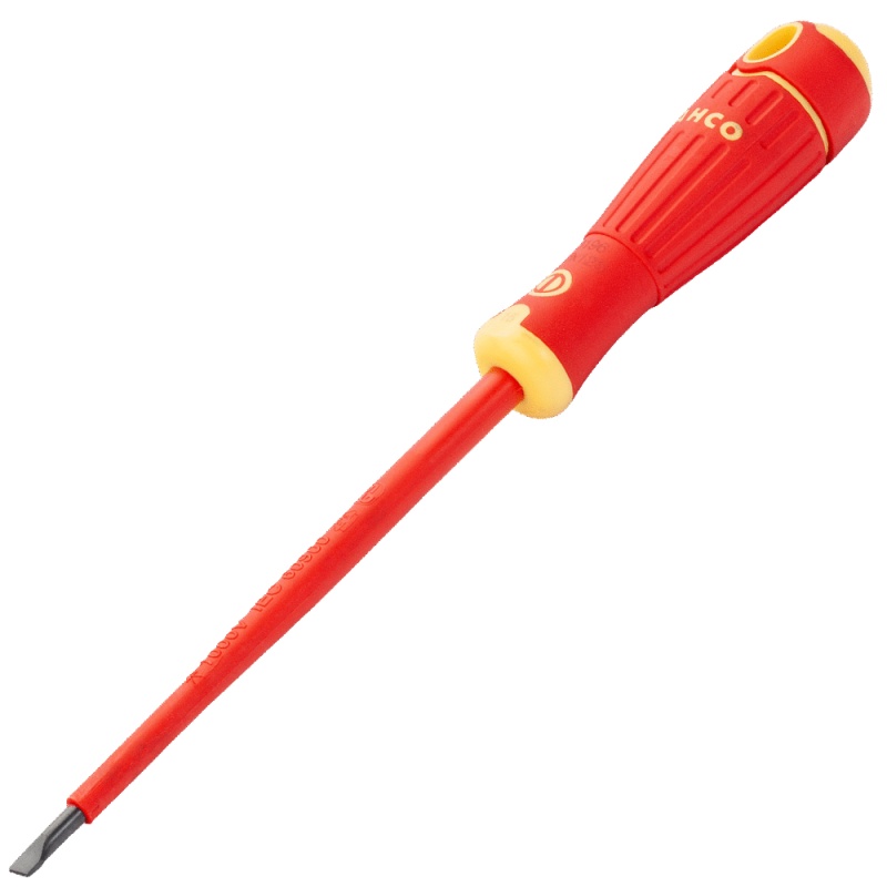 Desarmador Plano 10 x 200mm Aislado Bahco B196.100.200