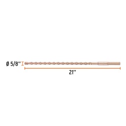 Broca SDS-Max 5/8" x 16" x 21" para Concreto Truper 101433