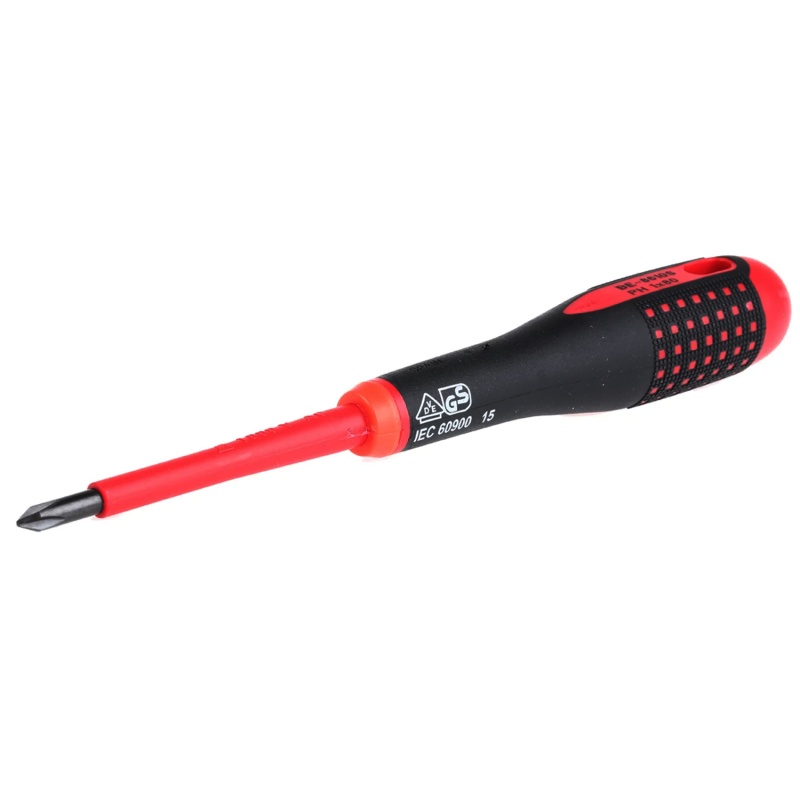 Desarmador Phillips PH 1 x 80mm Aislado Bahco BE-8610S