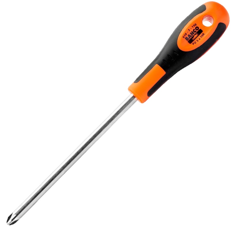 Desarmador Pozidrive PZ 3 x 150mm Bahco 616-3-150
