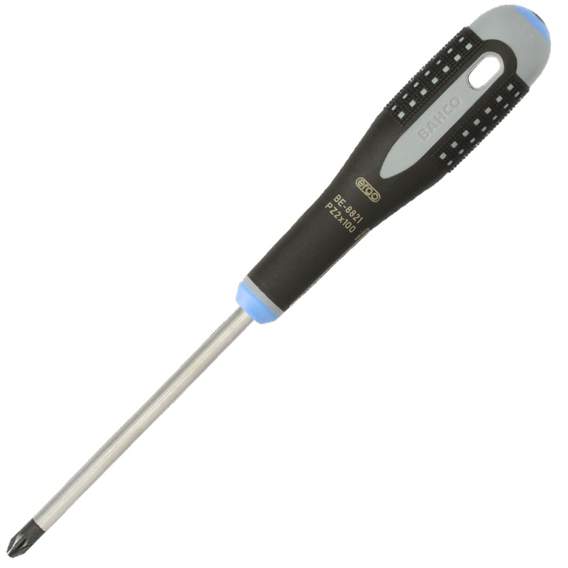 Desarmador Pozidrive PZ 2 x 100mm Bahco BE-8821