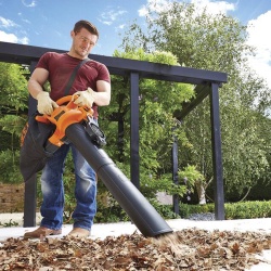 Sopladora / Aspiradora 2500W 3 en 1 Black + Decker BV25-B2