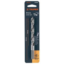 Broca 7/16" x 5 3/4" para Madera Truper 101695