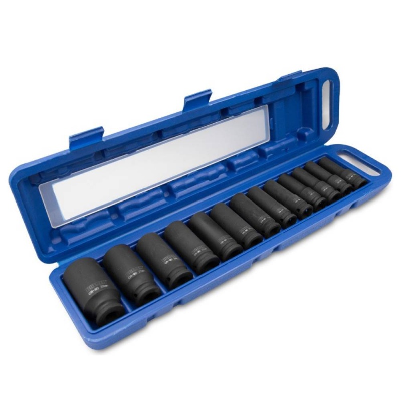 Set de Dados Hexagonal Pulgada 1/2" Hex 13 Pzs Bremen 6566