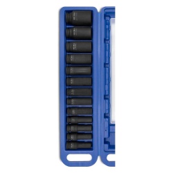 Set de Dados Hexagonal Pulgada 1/2" Hex 13 Pzs Bremen 6566
