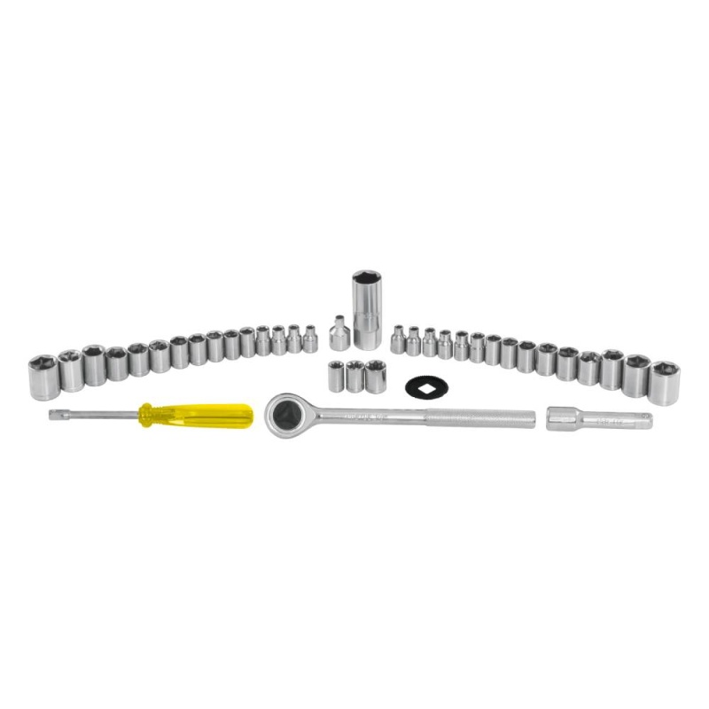 Juego de Herramientas 1/4" y 3/8" 39 Piezas Pretul 24220