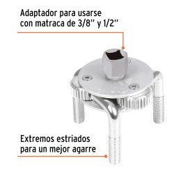 Extactor Saca Filtro de 3 Patas 75 x 115mm Truper 14543