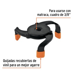 Extactor Saca Filtro de 3 Patas 65 x 98mm Truper 14546