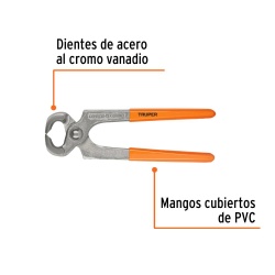 Alicate Corte Frontal 6" Truper 17385