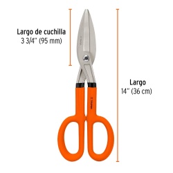 Tijera para Hojalatero 14" Truper 18503
