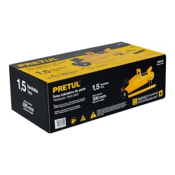 Gato Hidráulico Tipo Patín 1.5 Toneladas Pretul 22070