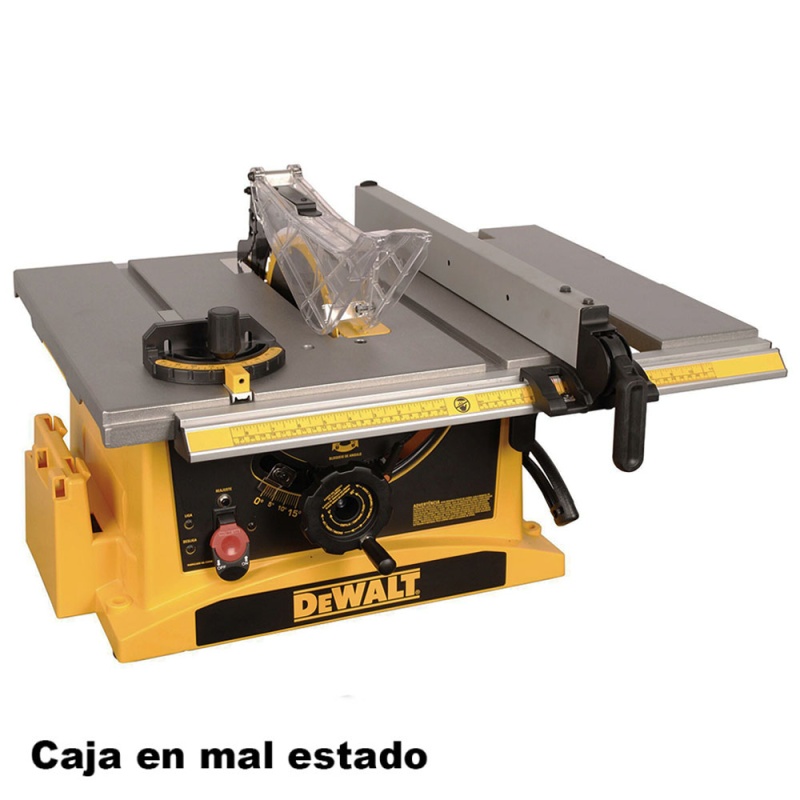 Sierra de Mesa 10" 1800W 76.2mm Dewalt DWE7470-B2 OUTLET