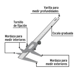 Vernier Analogico 6" Pretul 21455