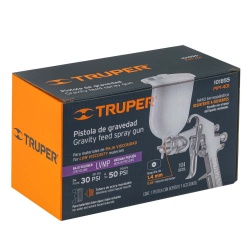 Pistola para Pintar de Gravedad 1.4 mm Truper 101855