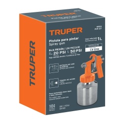 Pistola para Pintar Baja Presión 1.5 mm Truper 19510