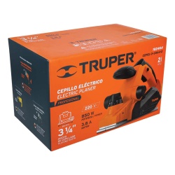 Cepillo Electrico + 850W 3 1/4" x 3.5mm Truper 102464