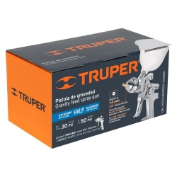 Pistola para Pintar de Gravedad 1.4 mm Truper 12128