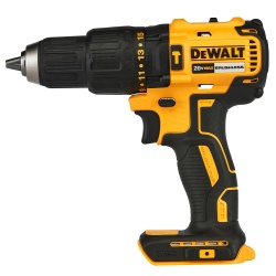 Taladro Percutor 1/2" 20V Brushless 1 Bat + Set de Brocas Paleta 1/4" 8 Pzs Dewalt
