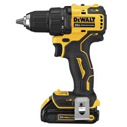Taladro Atornillador 1/2" 20V XR 2 Bat + Set de Atornilladores 100 Pz Dewalt DCD708D2-K10