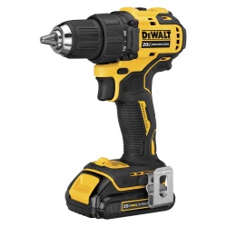 Taladro Atornillador 1/2" 20V XR 2 Bat + Set de Atornilladores 100 Pz Dewalt DCD708D2-K10