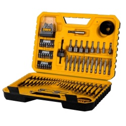 Taladro Perc 1/2" + Atornillador de Impacto 1/4" 20V Brushless + Set de Atornilladores 100 Pzs