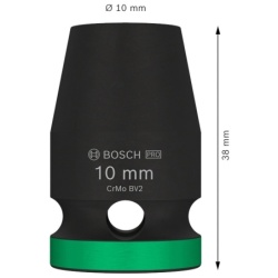 Dado Hexagonal Milimétrico 1/2" x 10mm Corto Bosch 2608.003.043-000