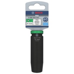 Dado Hexagonal Milimétrico 1/2" x 13mm Largo Bosch 2608.003.047-000