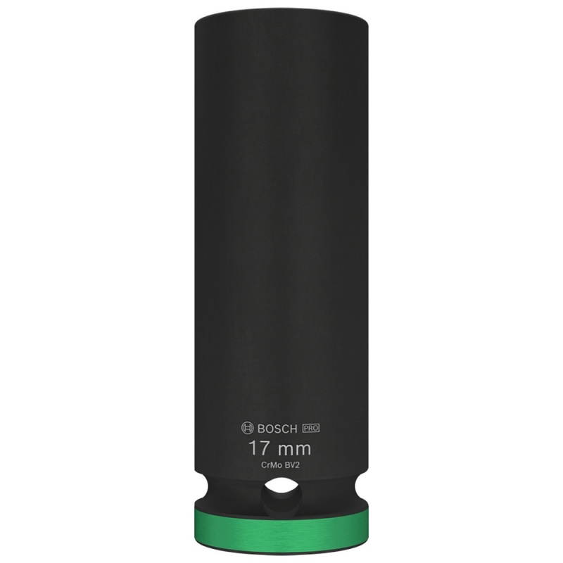 Dado Hexagonal Milimétrico 1/2" x 17mm Largo Bosch 2608.003.049-000