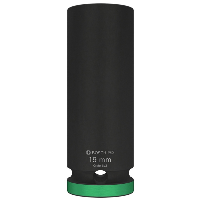 Dado Hexagonal Milimétrico 1/2" x 19mm Largo Bosch 2608.003.051-000