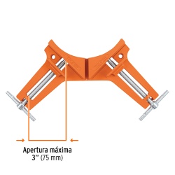 Set de 4 Prensas Esquinera 3" Truper 17690-01