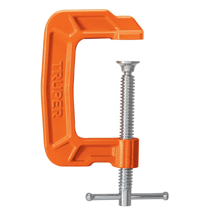 Prensa Tipo C Nodular 3" Truper 17660