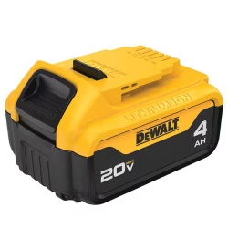 Set Batería Ion de Litio 4.0 Ah + Cargador 12V/20V Max Dewalt DCB204-K3