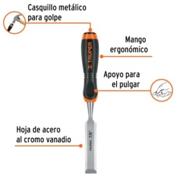 Formón 7/8" x 100 x 265mm Truper 14630