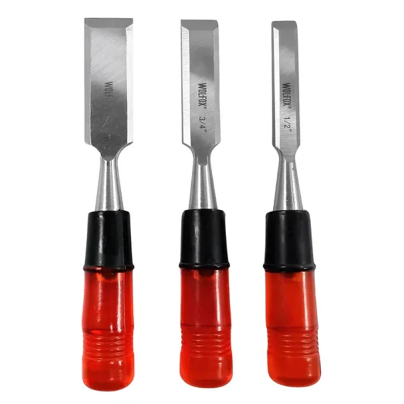 Juego de Formones 3 Piezas Wolfox WF0084