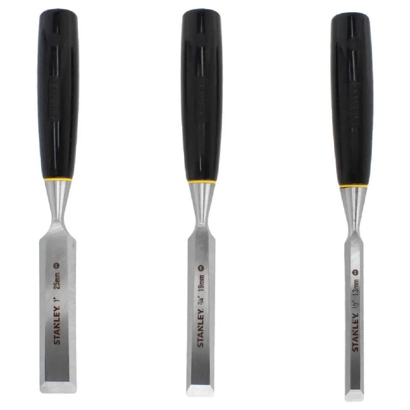 Juego de Formones 3 Piezas Stanley 16-125LA