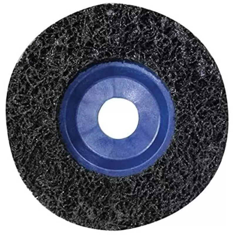 Disco y limpieza y remoción P/INOX 4 1/2" ESTANDAR respaldo de nylon
