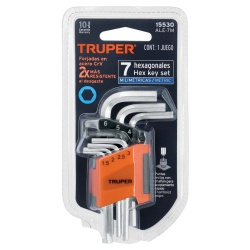 Juego de Llave Allen 7 Piezas Truper 15530