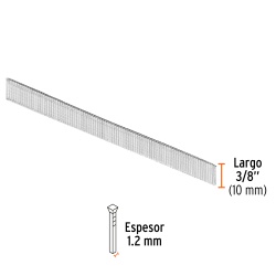 Clavos Calibre 18 x 3/8" 5000 Unidades Truper 18260