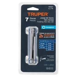 Juego de Llave Allen 7 Piezas Truper 15557