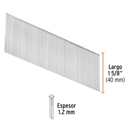 Clavos Calibre 18 x 1 5/8" 5000 Unidades Truper 18267