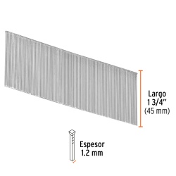 Clavos Calibre 18 x 1 3/4" 5000 Unidades Truper 18268
