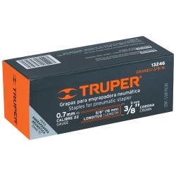 Grapas 3/8" x 5/8" 5000 Unidades Truper 13246