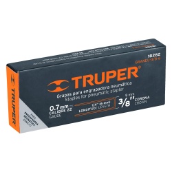 Grapas 3/8" x 1/4" 5000 Unidades Truper 18282