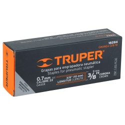 Grapas 3/8" x 3/8" 5000 Unidades Truper 18284