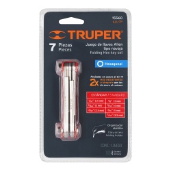 Juego de Llave Allen 7 Piezas Truper 15560