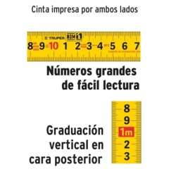 Wincha 3 Metros x 13mm Truper 15387