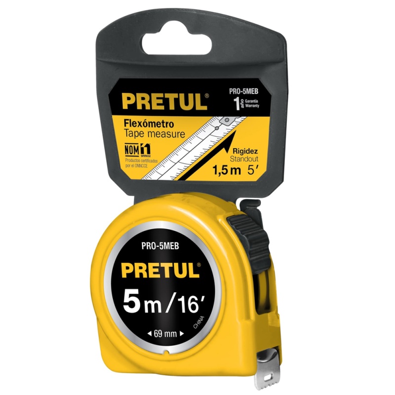 Wincha 5 Metros x 19mm Pretul 21606